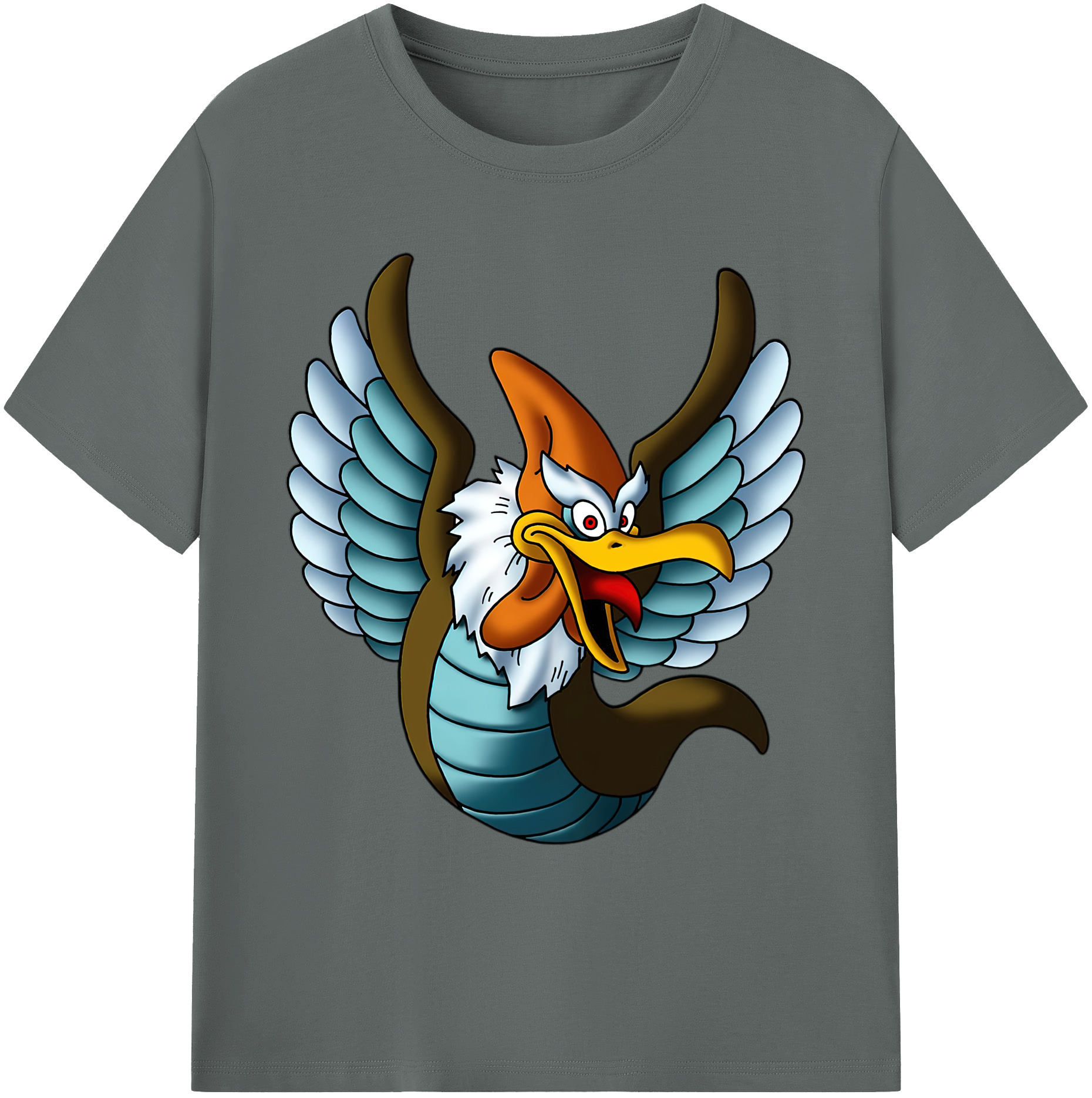 （画像用） ドラゴンクエスト Doragon Kuesuto Dragon Quest 綿100％ メンズ半袖Tシャツ｜肌触りやわらか＆通気性